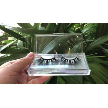 B71 Hitomi eyelashes empty box wholesale false eyelashes packaging box Acrylic box for 3d fluffy mink lashes